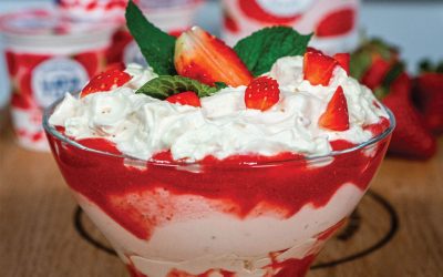 Strawberry Yogurt Eton Mess